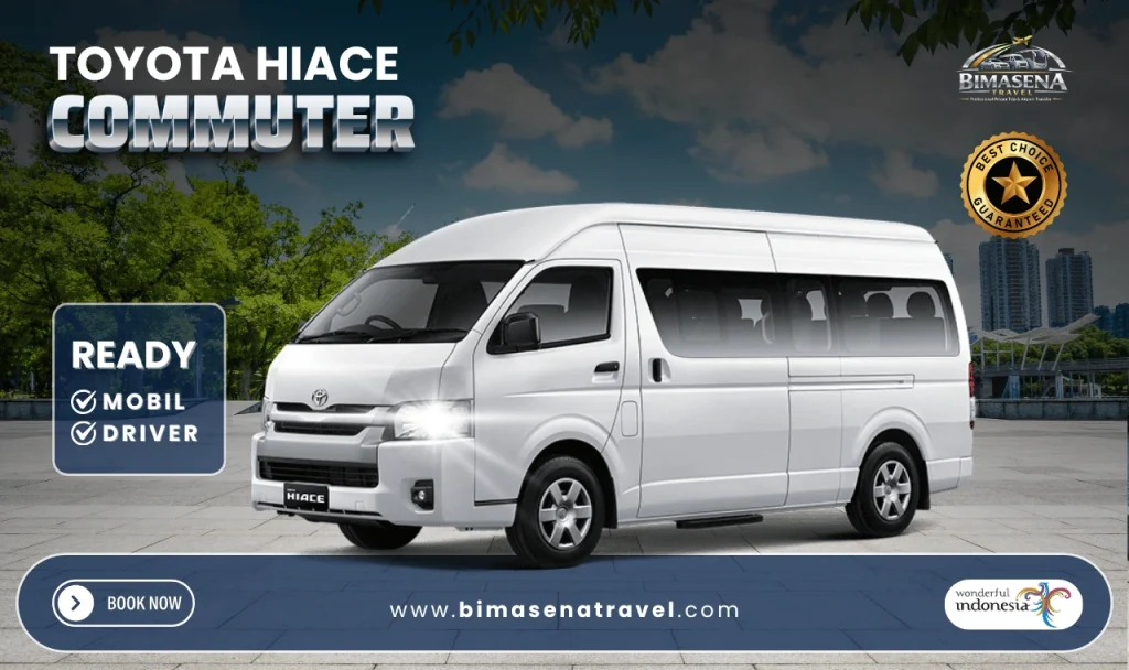 sewa mobil Hiace Commuter